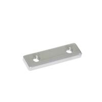 GN 2372 Stainless Steel Plate with Tapped Hole for Hinge GN 237, GN 237.1, GN 337 & GN 337.1